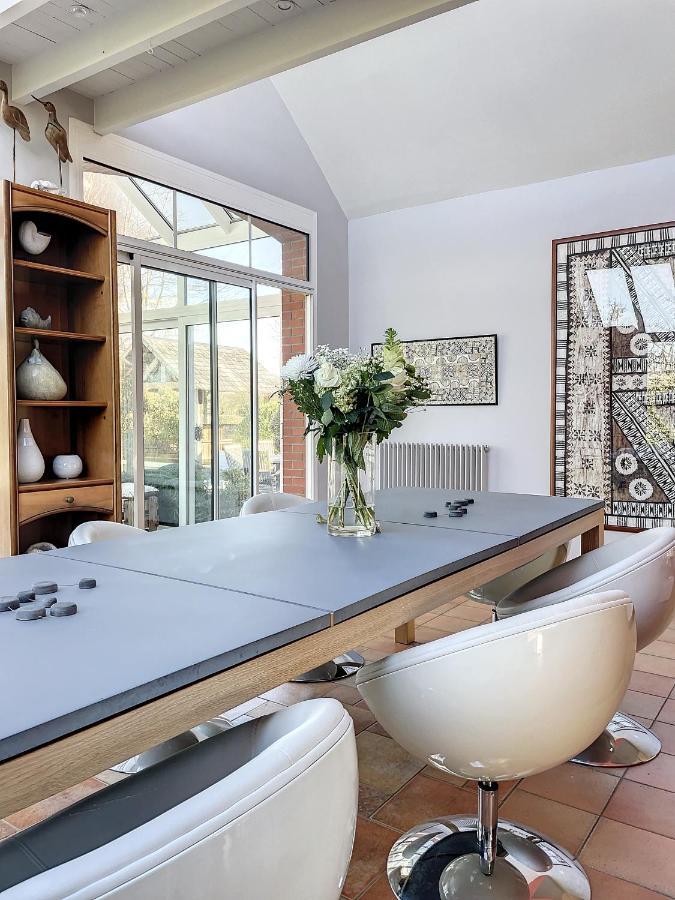 Gite De Charme "La Maison Saint-Leonard" Avec Piscine, Spa, Vue Sur Le Mont Saint-Michel Vains Exterior foto